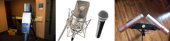 various microphones